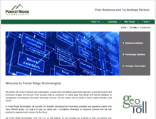 Tablet Screenshot of forestridgetech.com